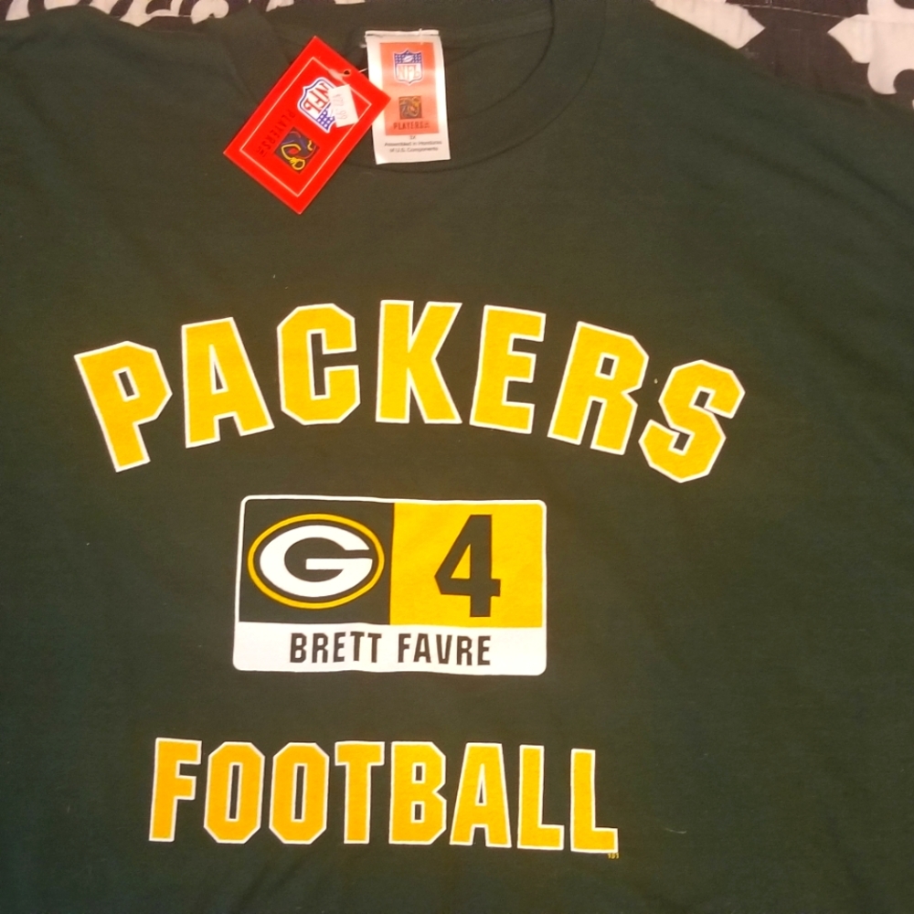 Packers Brett Favre NFL Players Brand T shirt